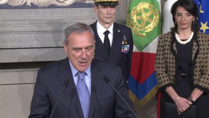 Pietro Grasso - Termine delle consultazioni (20.03.13)