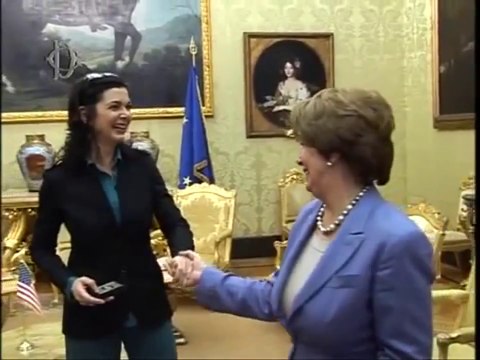 Roma - Montecitorio. Boldrini incontra Nancy Pelosi (18.03.13)