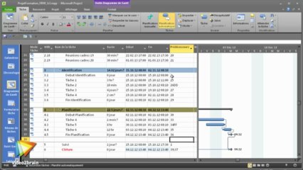 Office Project 2010 : Lier les tâches et comprendre la dynamique