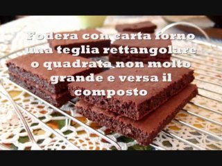 Brownies Dukan al Cioccolato di Martina Sangiorgi