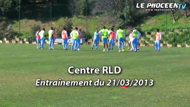L'entraînement du jour au centre RLD