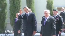Barack Obama rencontre Mahmoud Abbas à Ramallah