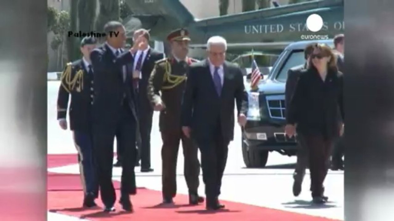 Première visite de Barack Obama en Cisjordanie en tant...
