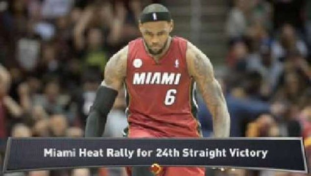 Heat Extend Streak In Wild Comeback