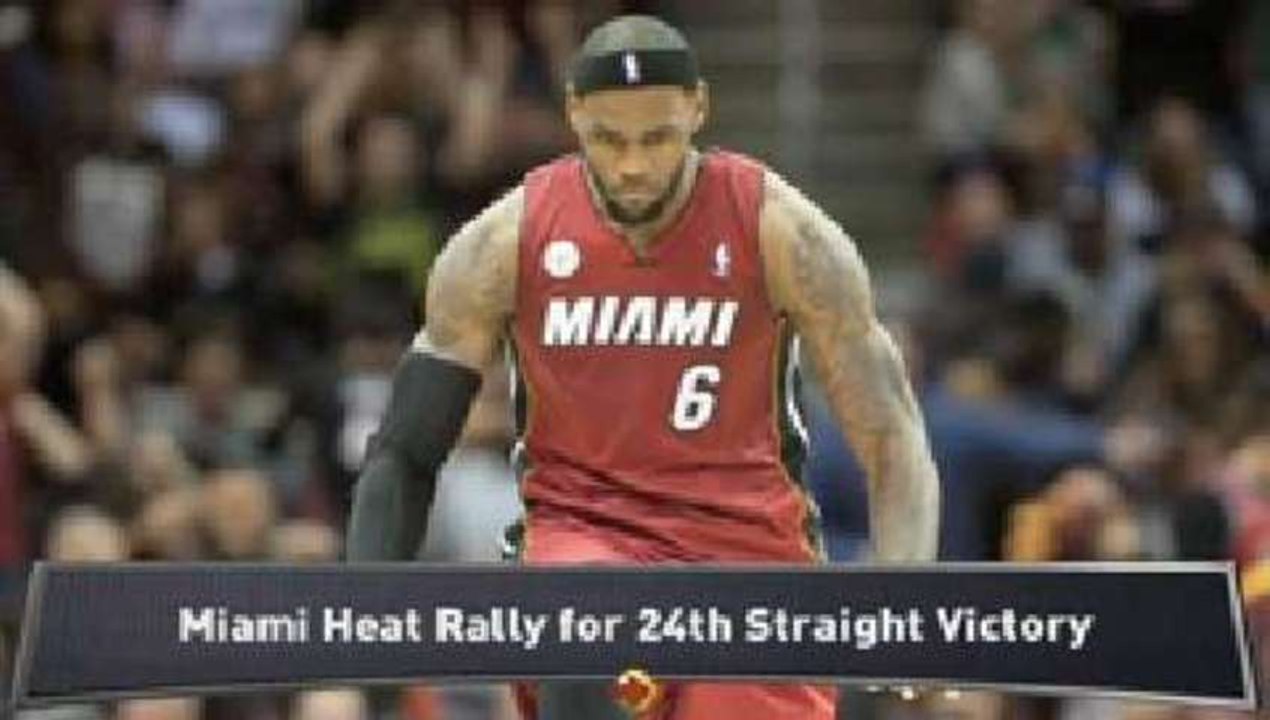 Heat Extend Streak In Wild Comeback