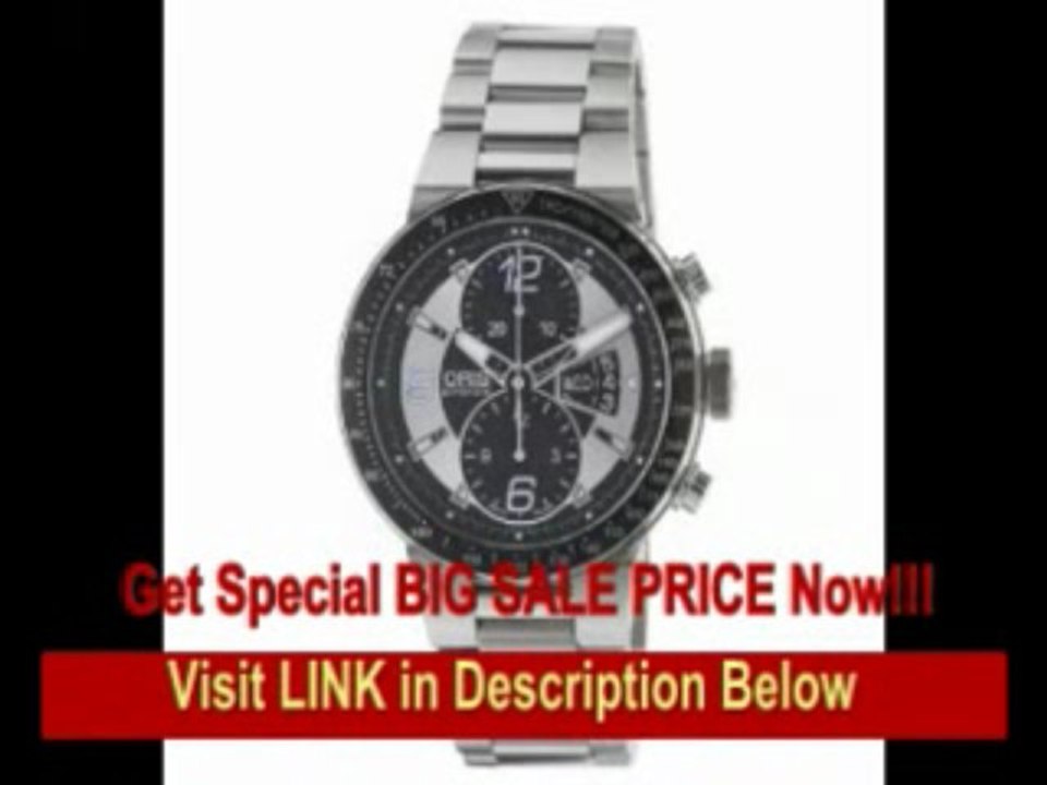 [FOR SALE] Oris Men's 67976144164MB WilliamsF1 Team Black Chronograph Day Date Dial Watch