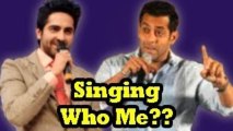 Salman Khan takes singing lessons from Ayushmann Khuranna