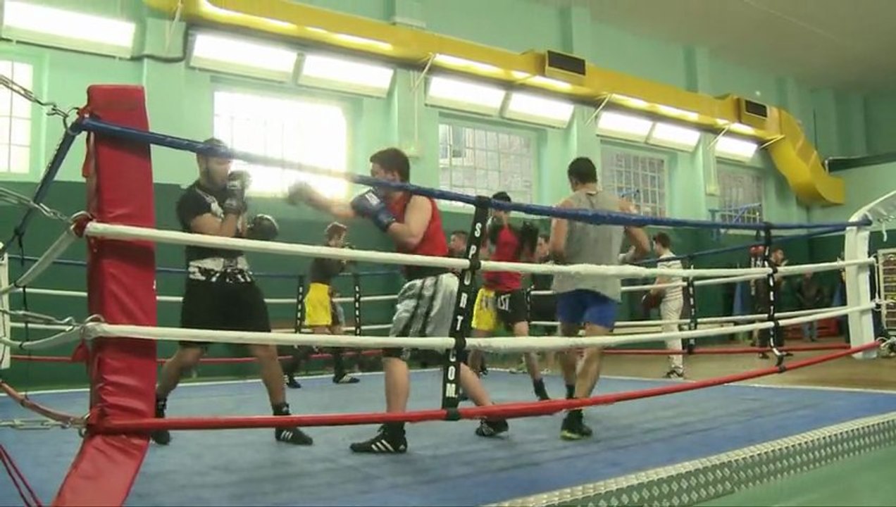 Avant le gala de boxe du Boxing Club Briviste