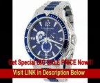 [FOR SALE] Stuhrling Original Men's 270.332U76 Exclusive Trekker Sportsman Swiss Chronograph Blue Dial Watch