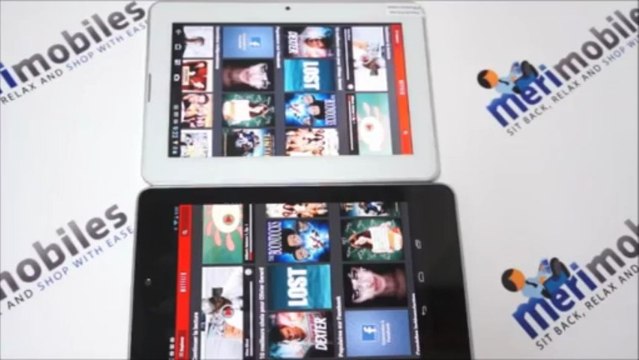 Pipo U1 VS Asus Nexus 7 Google