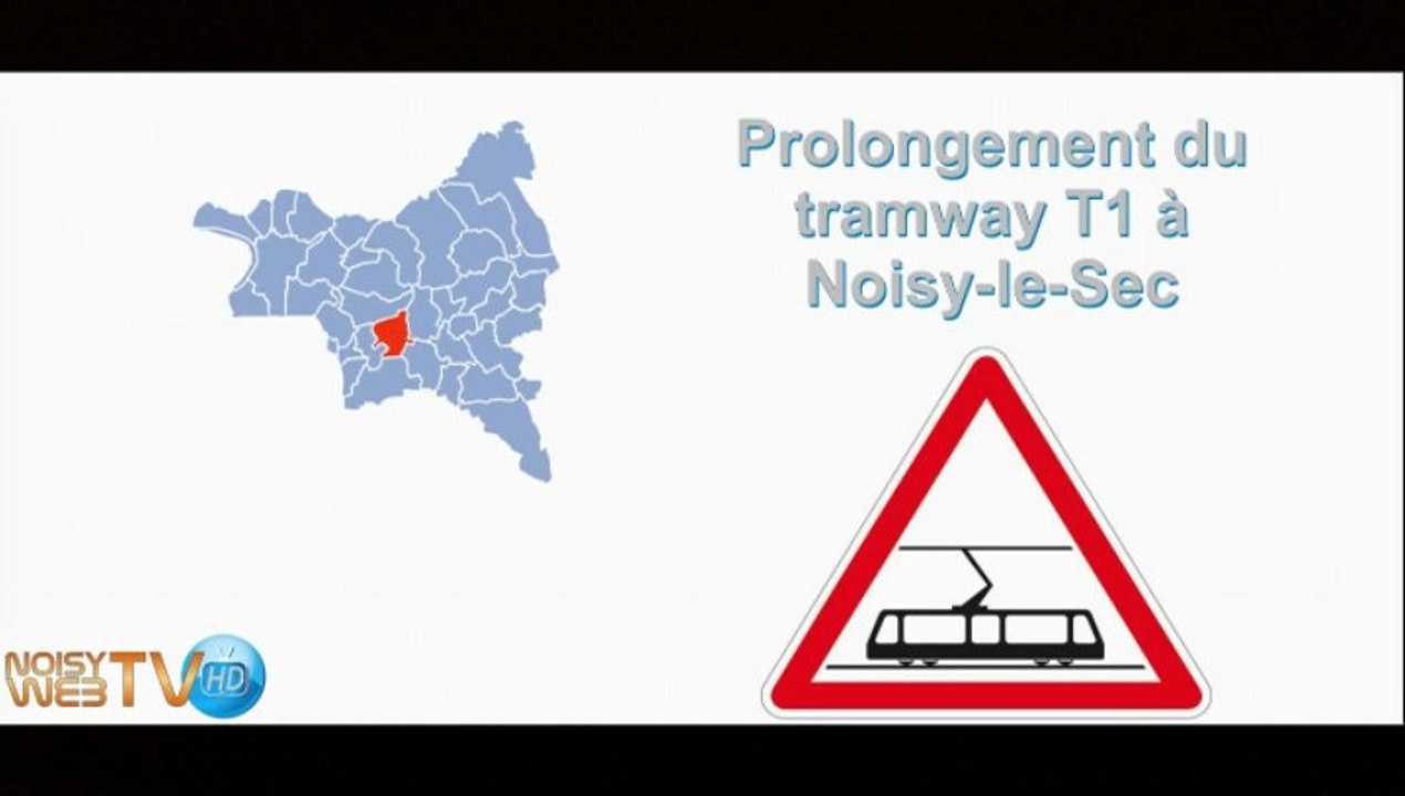 Noisy-le-Sec  : JT du 15 mars 2013 ( Tramway T1 )
