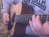 3eme exercice flatpicking avec tablature