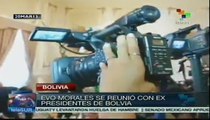 Exgobernantes y excancilleres bolivianos se reúnen