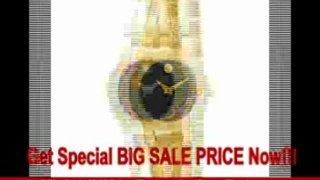 [SPECIAL DISCOUNT] Movado Women's 604758 Amorosa Gold-Tone Stainless Steel Bangle Bracelet Watch