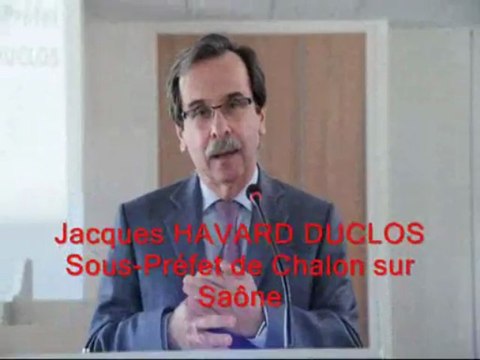 Inauguration du centre national relations clients de lebon.fr à Montceau-les-Mines (21/03/13)