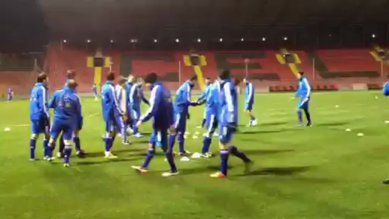 Προπόνηση Εθνικής στη Ζένιτσα (1)