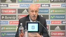 Brasil 2014 - Del Bosque: ''Hemos recuperado al mejor goleador de España''