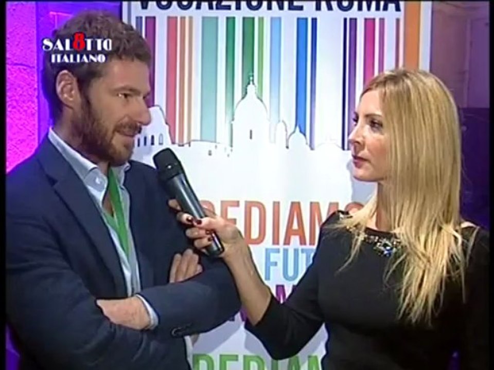 SALOTTO ITALIANO 9 PUNTATA INSIEME PER ROMA