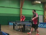 Tennis de Table - BERRIER Florian VS CLERET Yann Part1