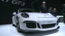 Porsche 911 GT3 premiere Live Ginevra Motor Show 2013