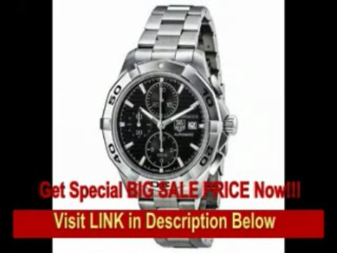 [REVIEW] Tag Heuer Aquaracer Automatic Black Dial Chronograph Mens Watch CAP2110.BA0833