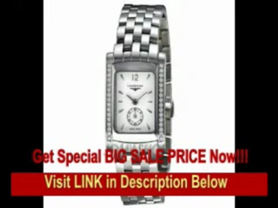 [BEST PRICE] Longines Dolce Vita Quartz White Dial Stainless Steel Ladies Watch L5.155.0.16.6