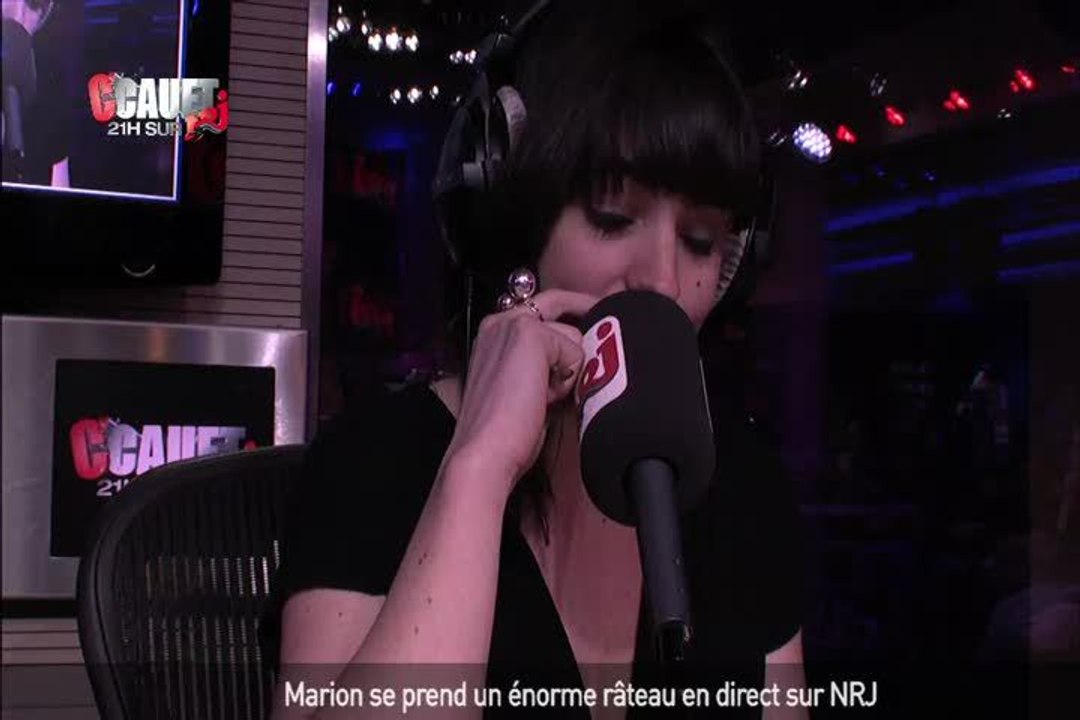 Marion se prend un énorme râteau en direct sur NRJ - C'Cauet sur NRJ