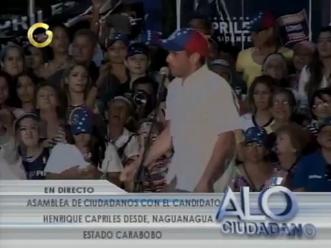 Capriles en Carabobo: Voy a invertir especialmente en los pobres