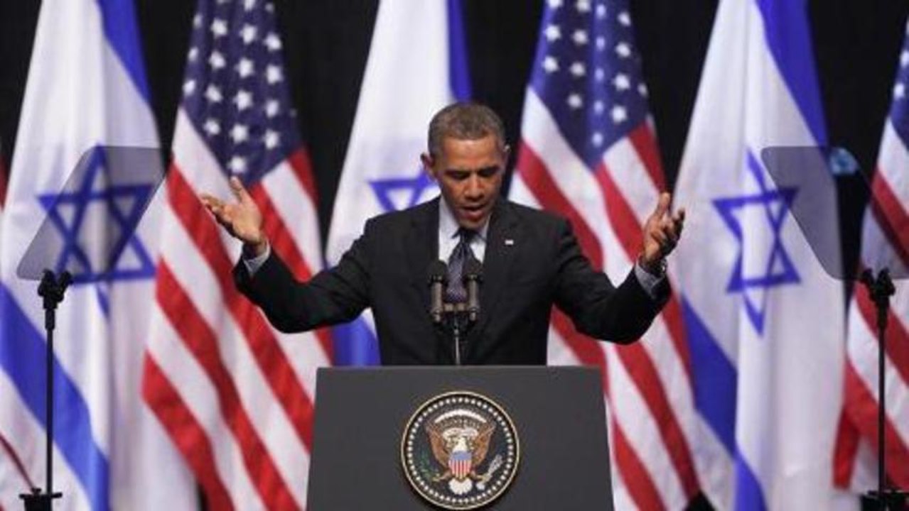 Obama talks Palestine with Israeli students