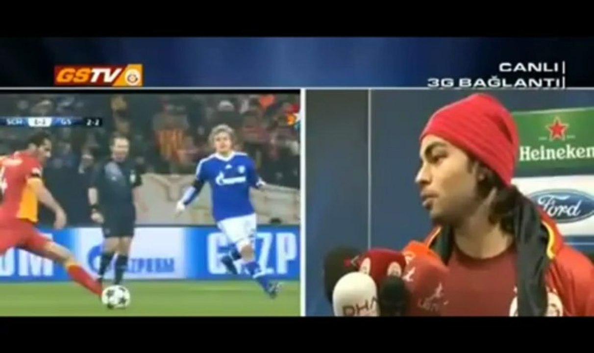 Selçuk İnan - Schalke 2 - 3 Galatasaray.. (Maç Sonu Yorumu) 12.03.2013