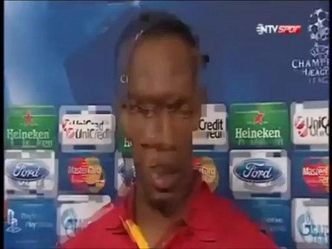Didier Drogba - Schalke 2 - 3 Galatasaray.. (Maç Sonu Yorumu) 12.03.2013