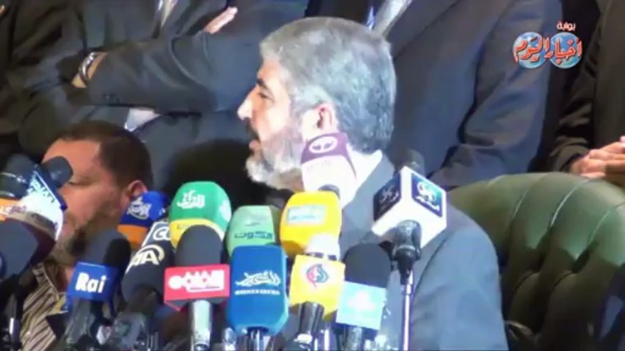 خالد مشعل يروى فشل نتنياهو فى الحرب على غزة !