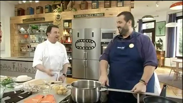 Robin Food (Coliflor con salsa de jamón y queso)