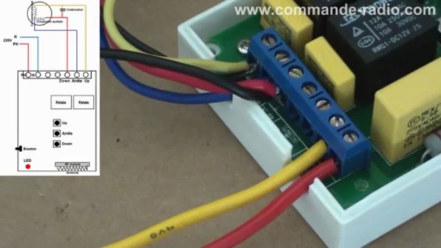 Utiliser un Contrôleur de Moteur pour faire tourner un moteur monophasé danse la rolation inverse/positive