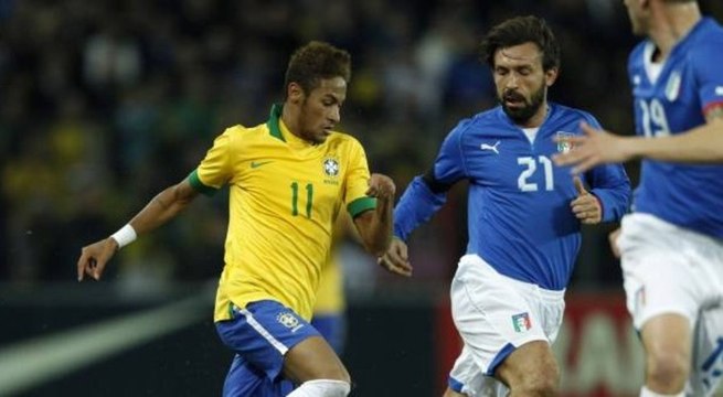 Résumé : Italie vs Brésil, le match des légendes