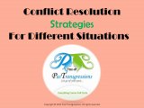 Conflict Resolution Strategies for Different Situations