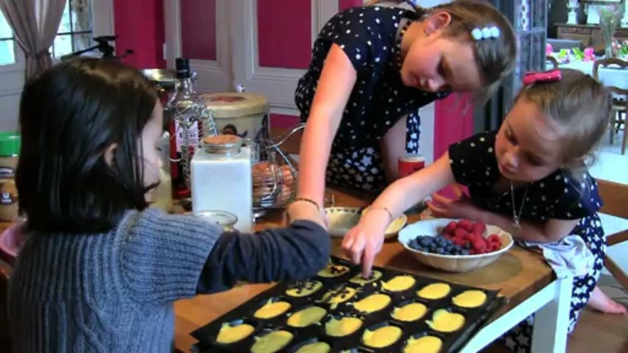 Leçon de gourmandise avec les enfants chez Virginie Staub