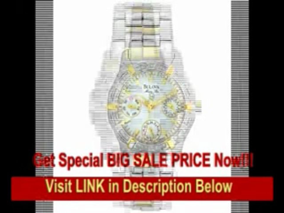 [BEST PRICE] Bulova Women's 98W01 Marine Star Chronograph Watch