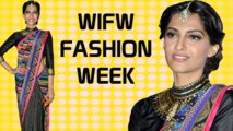 Sonam Kapoor at Wills India Fashion Week - MUST WATCH