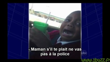 Une mère fait croire à son fils qu'il va aller en prison pour un verre volé