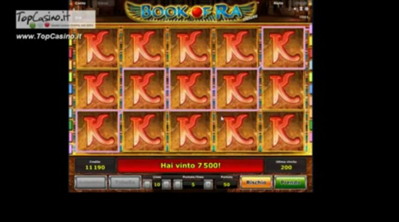 Book Of Ra - Book of Ra VLT slot machine Online - Big win