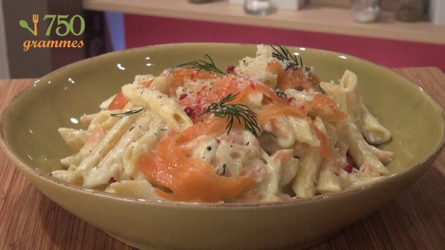 Recette de Pâtes au saumon - 750 Grammes