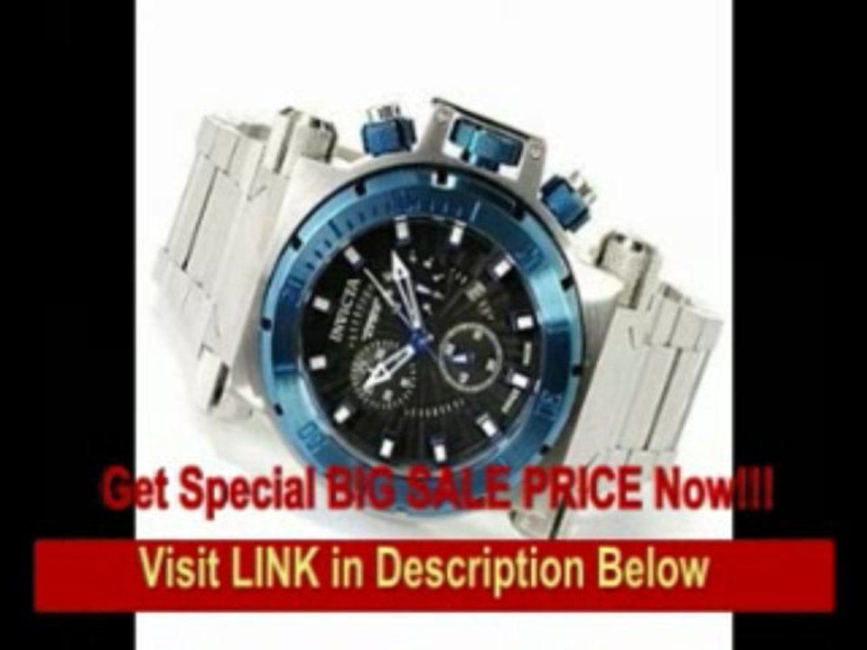 [SPECIAL DISCOUNT] Invicta Men's Coalition Forces Swiss Quartz Chronograph Stainless Steel Watch