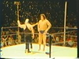 ANDRE THE GIANT VS THE MASKED SUPERSTAR LATE '70s MID-ATLANTIC HOUSE SHOW FOOTAGE