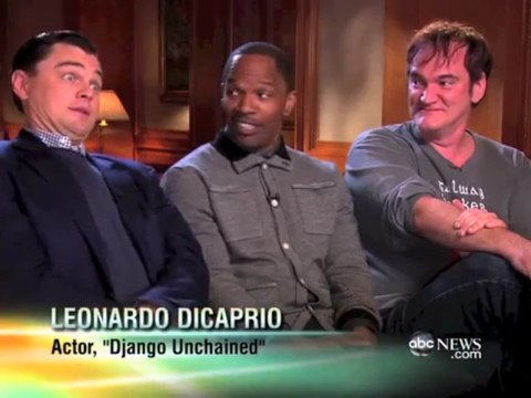 DiCaprio se corta en la mano y sigue actuando - Django Unchained