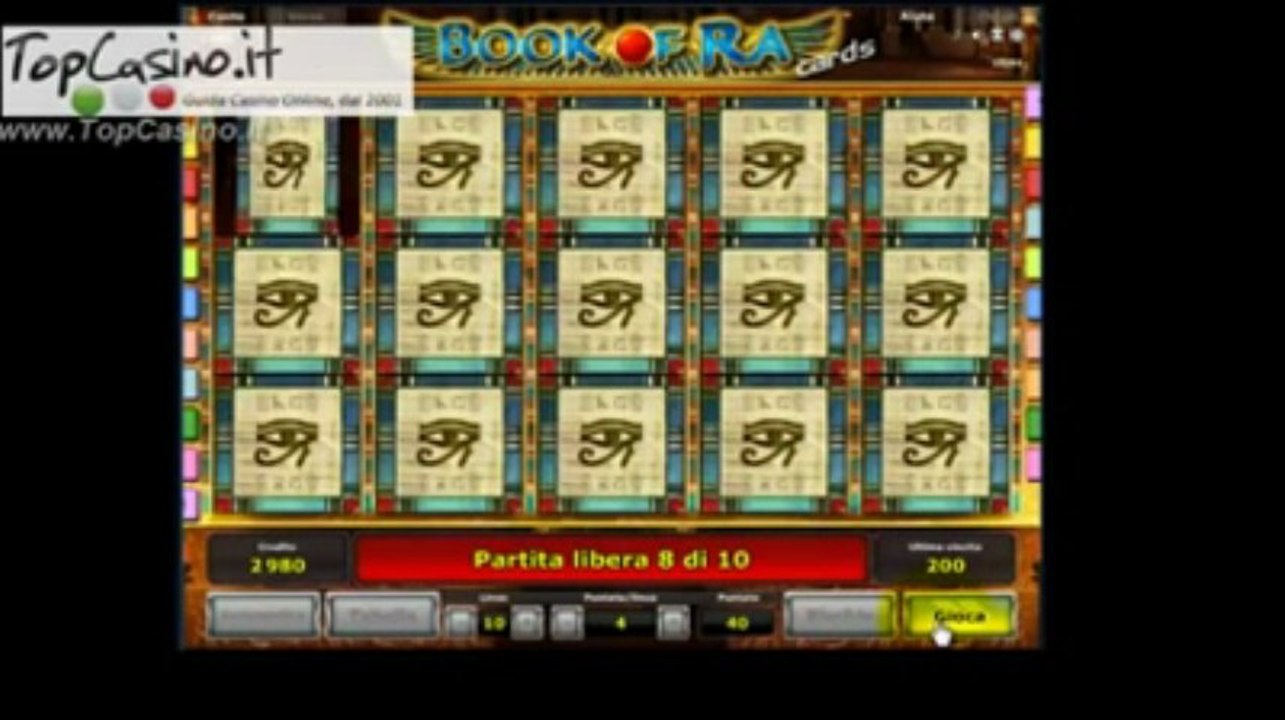 Book of Ra deluxe BONUS - Slot Machine Online Italia