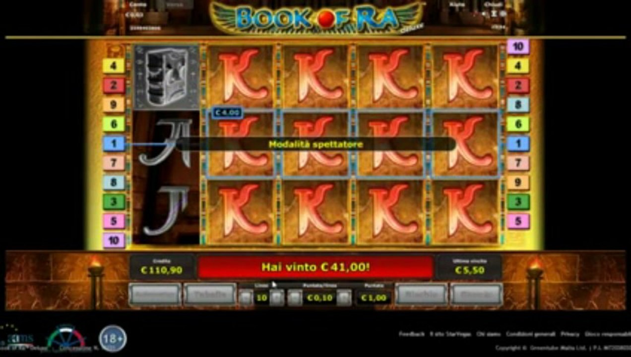 Book of Ra Deluxe online a soldi veri