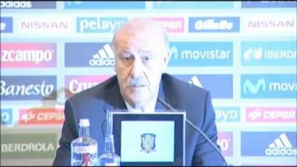 Qualif CdM2014 - Del Bosque : "Ne pas sous-estimer la Finlande"