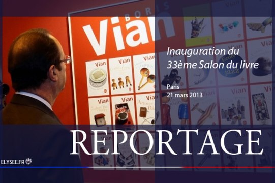 REPORTAGE Inauguration du Salon du Livre