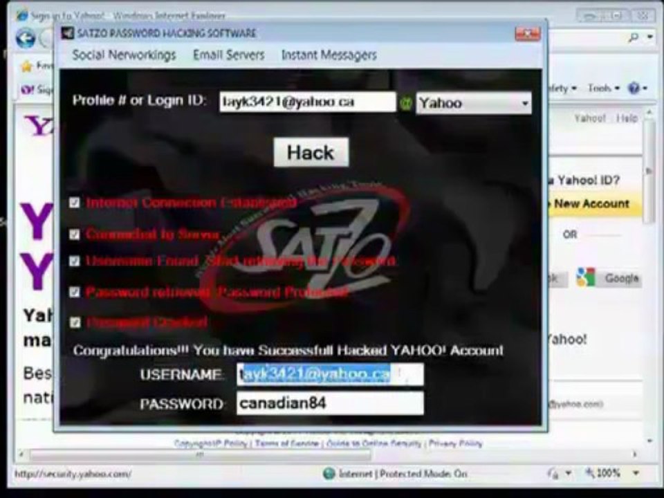 Hack Yahoo Password - Next Generation Hacking Software 2013 (New) -